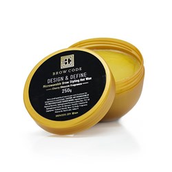 BROW CODE Microwavable design & define gold hot wax